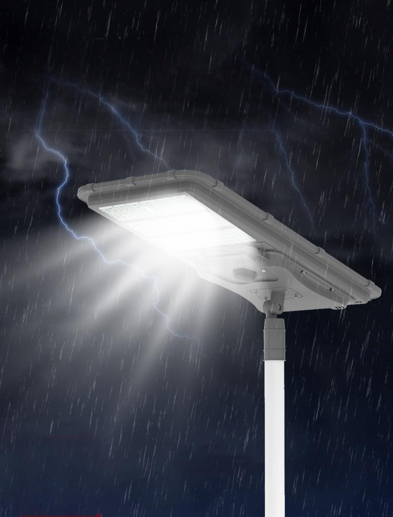 【Solar street light 】Outdoor waterproof/light control, time control, remote control, 20-24 hours of battery life