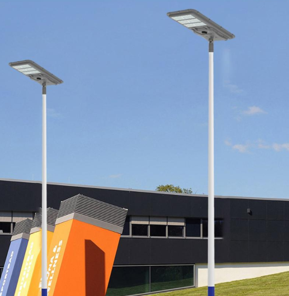 【Solar street light 】Outdoor waterproof/light control, time control, remote control, 20-24 hours of battery life