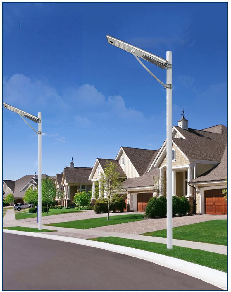 【Solar street lights】 motion sensors, dimmable and waterproof from dusk to dawn