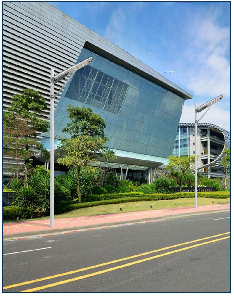 【Solar street lights】 motion sensors, dimmable and waterproof from dusk to dawn