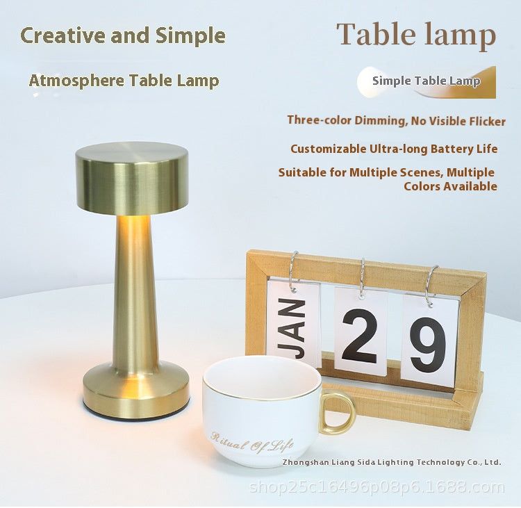 【A Companion for Solitary Emotions】LED ambient desk lamp
