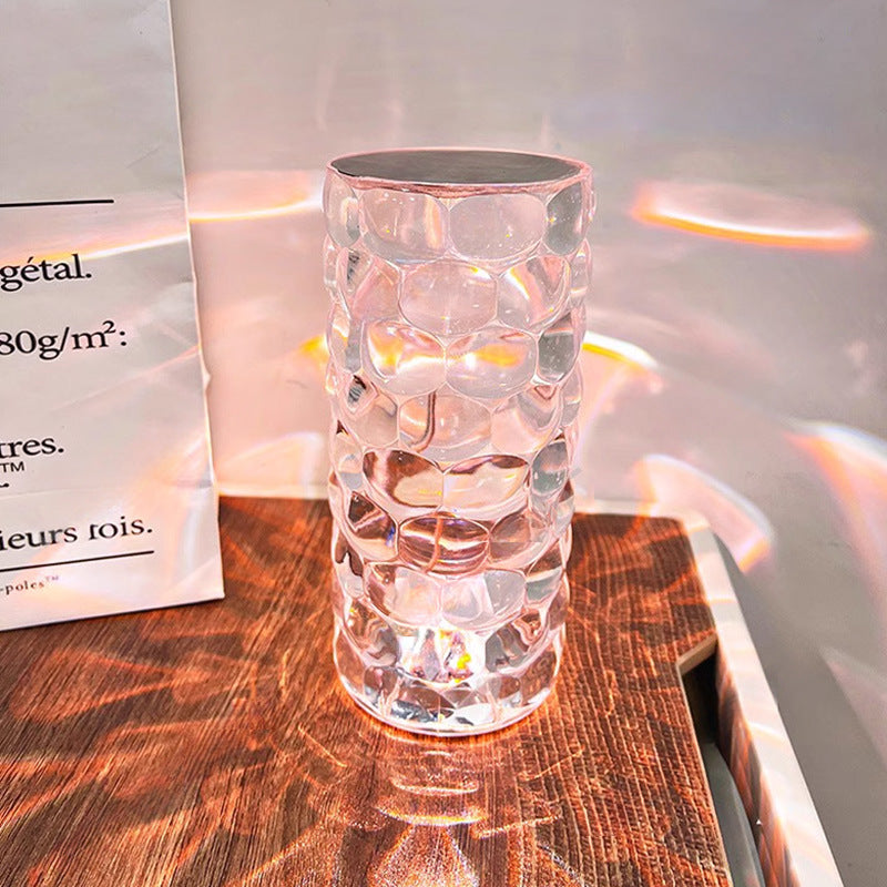 【Not just a lamp — a dancer in crystal】LED crystal, music atmosphere light