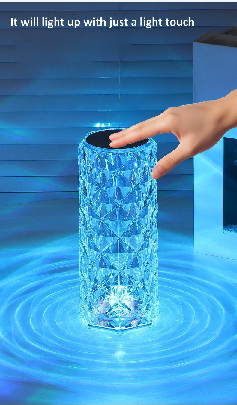 【Not just a lamp — a dancer in crystal】LED crystal, music atmosphere light