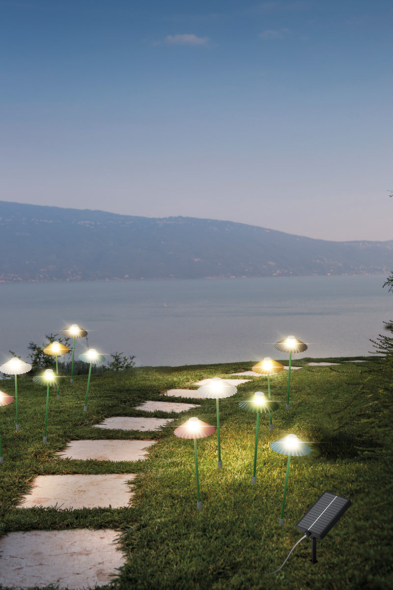 【Mushroom Dwarfs: Solar Glow Squad】LED solar courtyard light