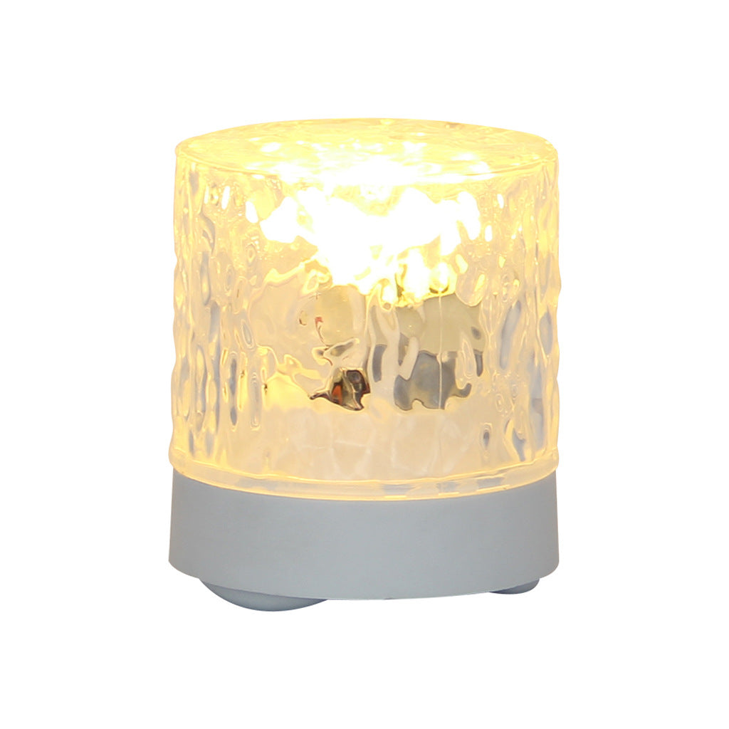 【Let Anxiety Drift Away with the Light Waves】LED water ripple ambient light