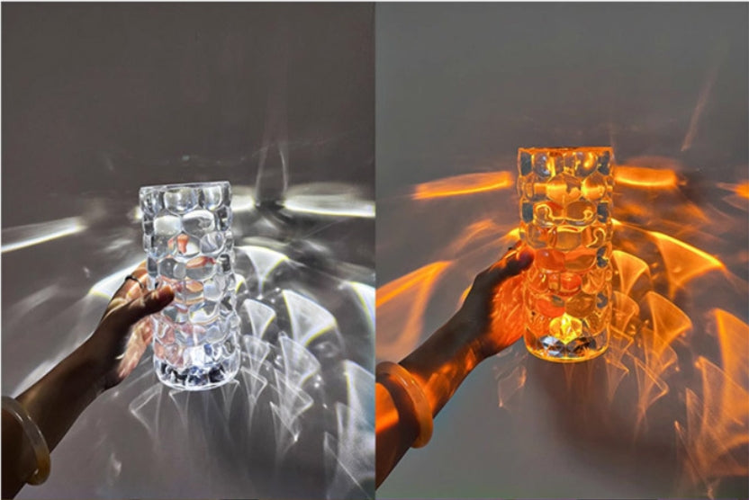 【Not just a lamp — a dancer in crystal】LED crystal, music atmosphere light