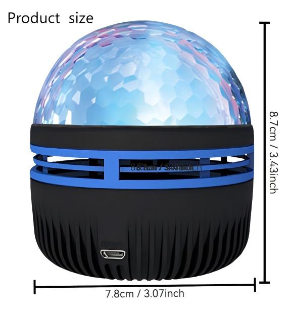 【The Mermaid’s Nightlight】LED ambient night light