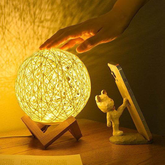 【The Light Hiding in Branches】LED rattan ball ambient light