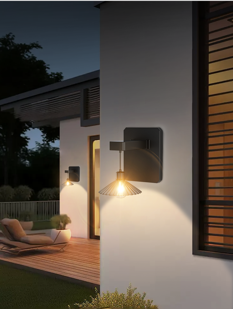 【luminate Your Solitude at Night】LED Solar Wall Light