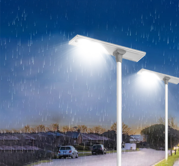 【Solar street light 】Outdoor waterproof, automatic sensing switch during day and night, used for outdoor gardens, courtyards, parking lots