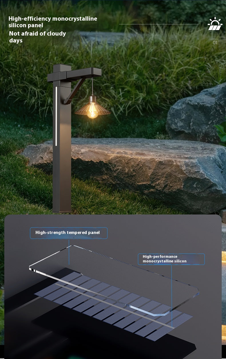 【Night Gardener: Guardian of Your Home】LED courtyard light