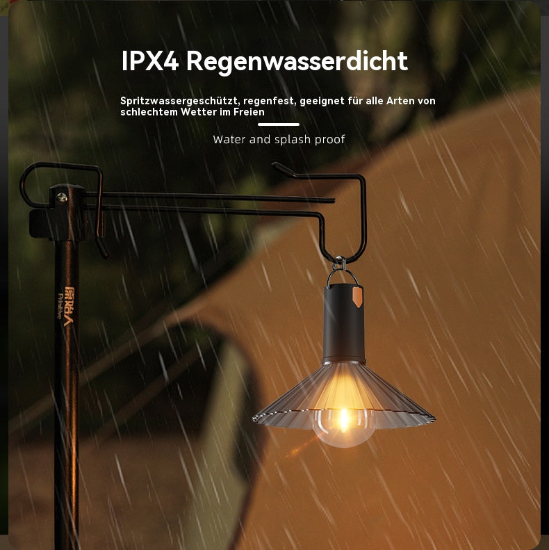 【Nomadic Hearth: Planting a Tiny Sun for the Wandering Tent】LED CAMPING LIGHT