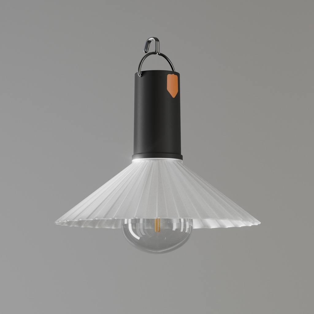 【Nomadic Hearth: Planting a Tiny Sun for the Wandering Tent】LED CAMPING LIGHT