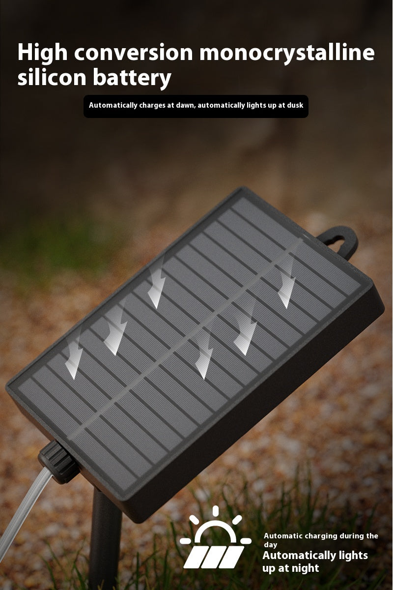 【Mushroom Dwarfs: Solar Glow Squad】LED solar courtyard light