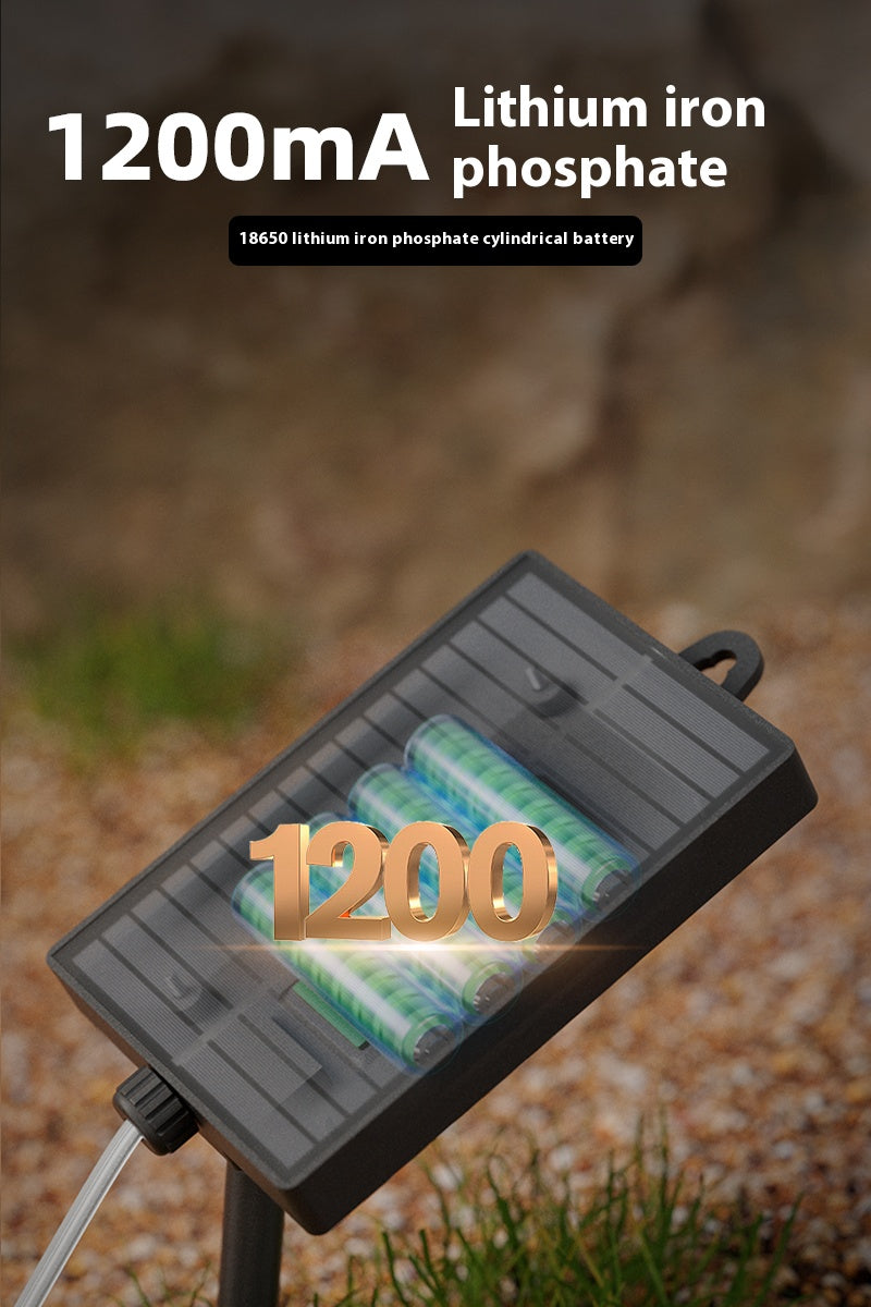 【Mushroom Dwarfs: Solar Glow Squad】LED solar courtyard light