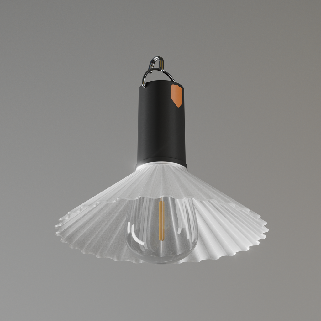 【Nomadic Hearth: Planting a Tiny Sun for the Wandering Tent】LED CAMPING LIGHT