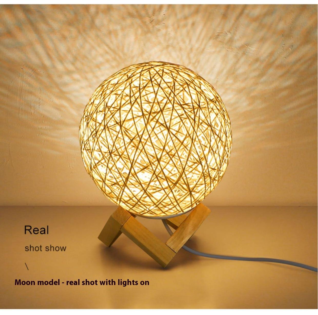 【The Light Hiding in Branches】LED rattan ball ambient light