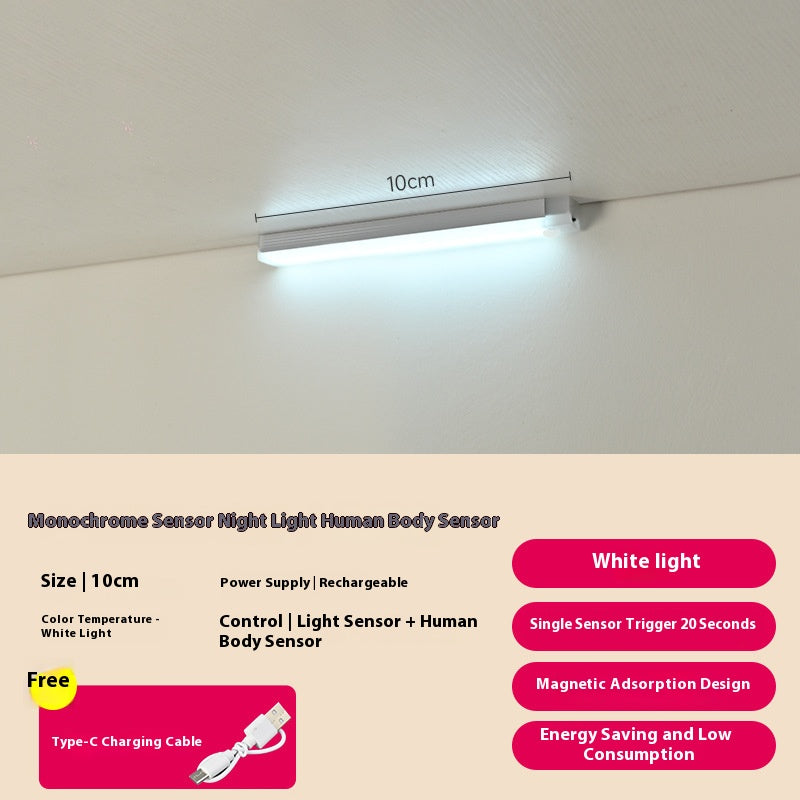 [USB charging motion sensor closet light] indoor counter magnetic light