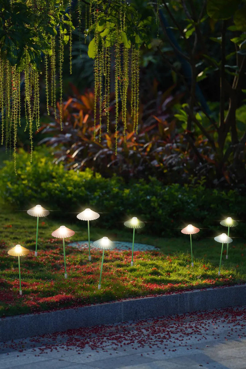 【Mushroom Dwarfs: Solar Glow Squad】LED solar courtyard light