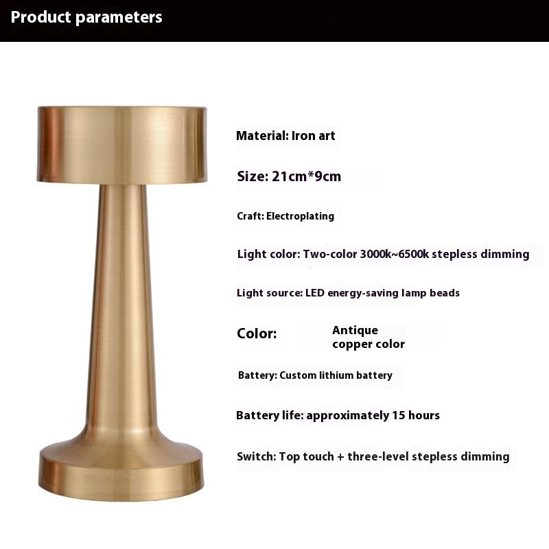 【A Companion for Solitary Emotions】LED ambient desk lamp