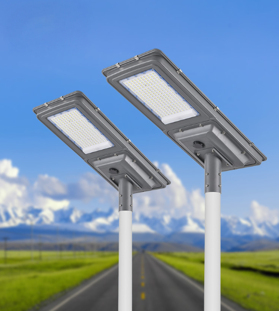 【Solar street light outdoor】wide-angle, with motion sensor light, suitable for gardens and basketball courts
