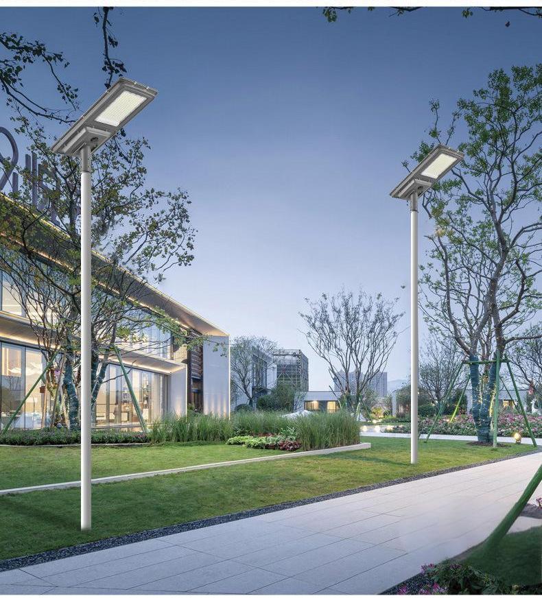 【Solar street light outdoor】wide-angle, with motion sensor light, suitable for gardens and basketball courts
