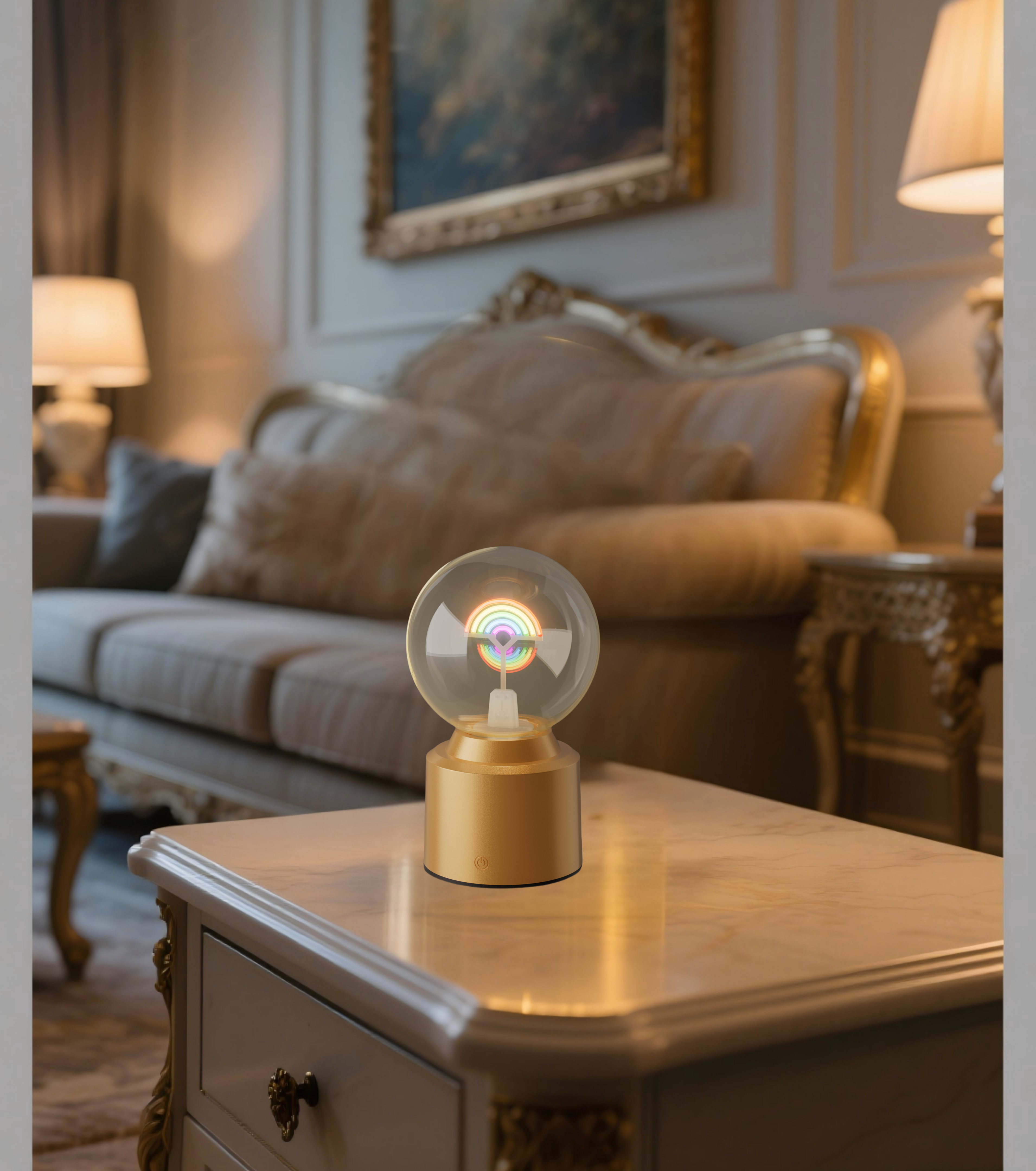 【Best choice for children's gifts】 Creative atmosphere small table lamp