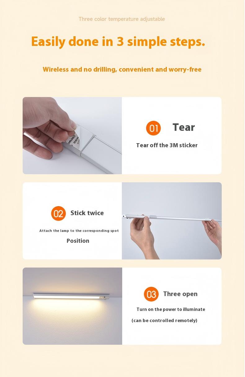 【Dark Corner Sentinel】LED magnetic suction lamp