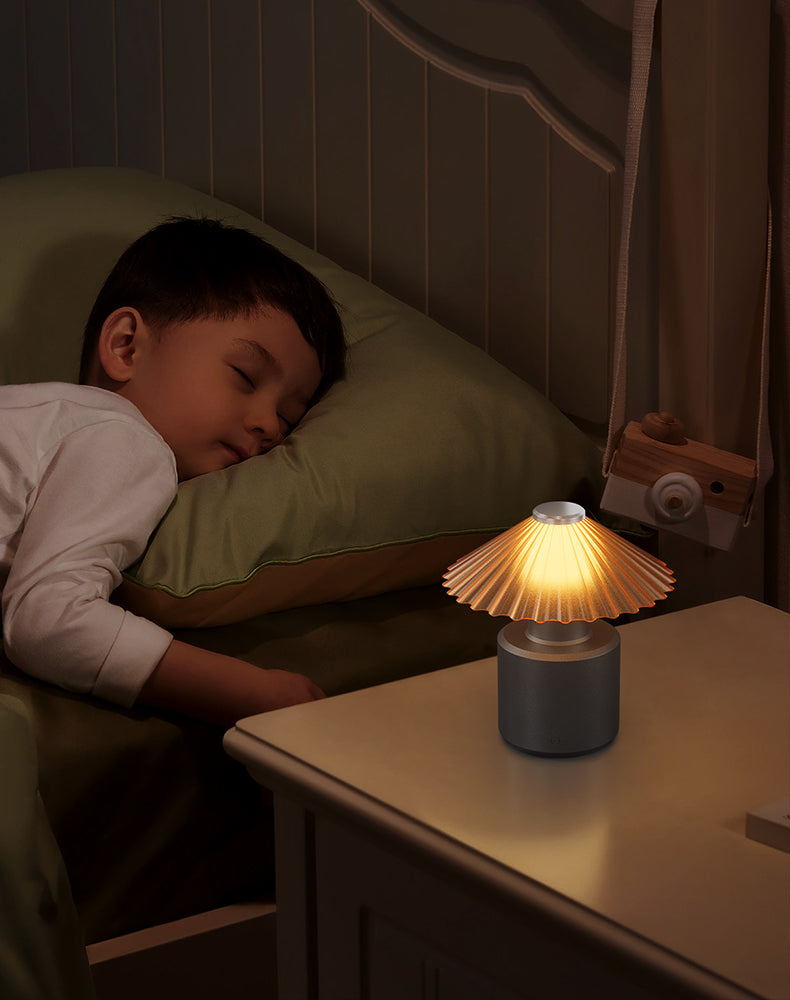 【Bedside Companion: Easing You into Peaceful Sleep】LED ambient desk lamp
