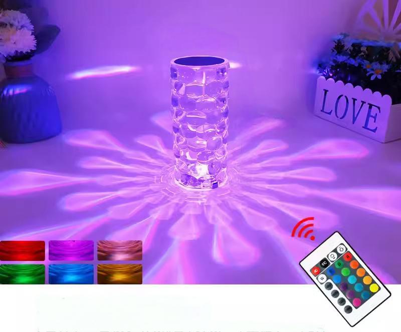 【Not just a lamp — a dancer in crystal】LED crystal, music atmosphere light