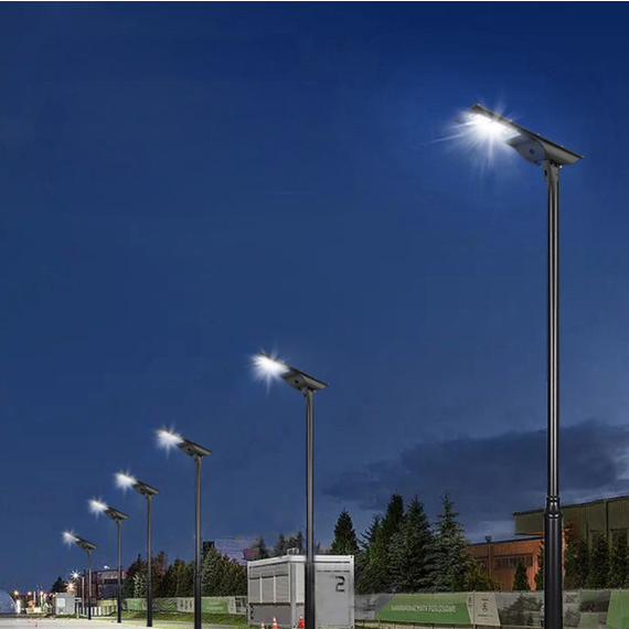 【 Solar street lamp 】 Outdoor waterproof/light control, time control,>24-hour battery life