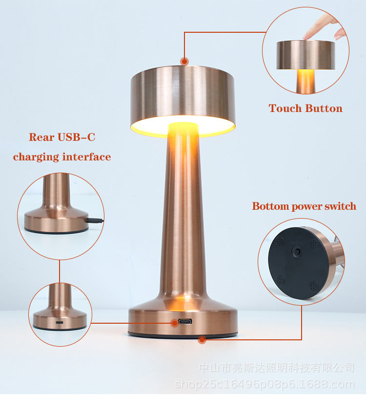 【A Companion for Solitary Emotions】LED ambient desk lamp