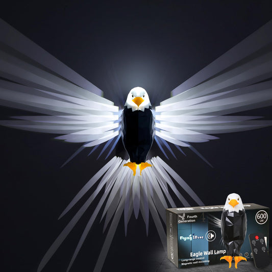 【Where light claims the throne of shadows】Eagle wall lamp