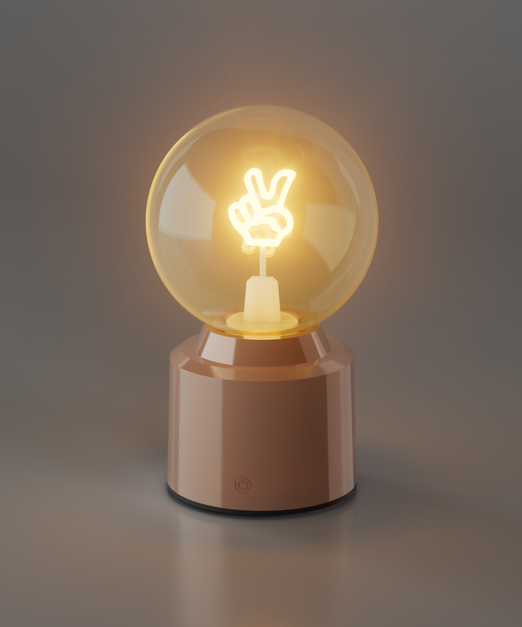 【Best choice for children's gifts】 Creative atmosphere small table lamp