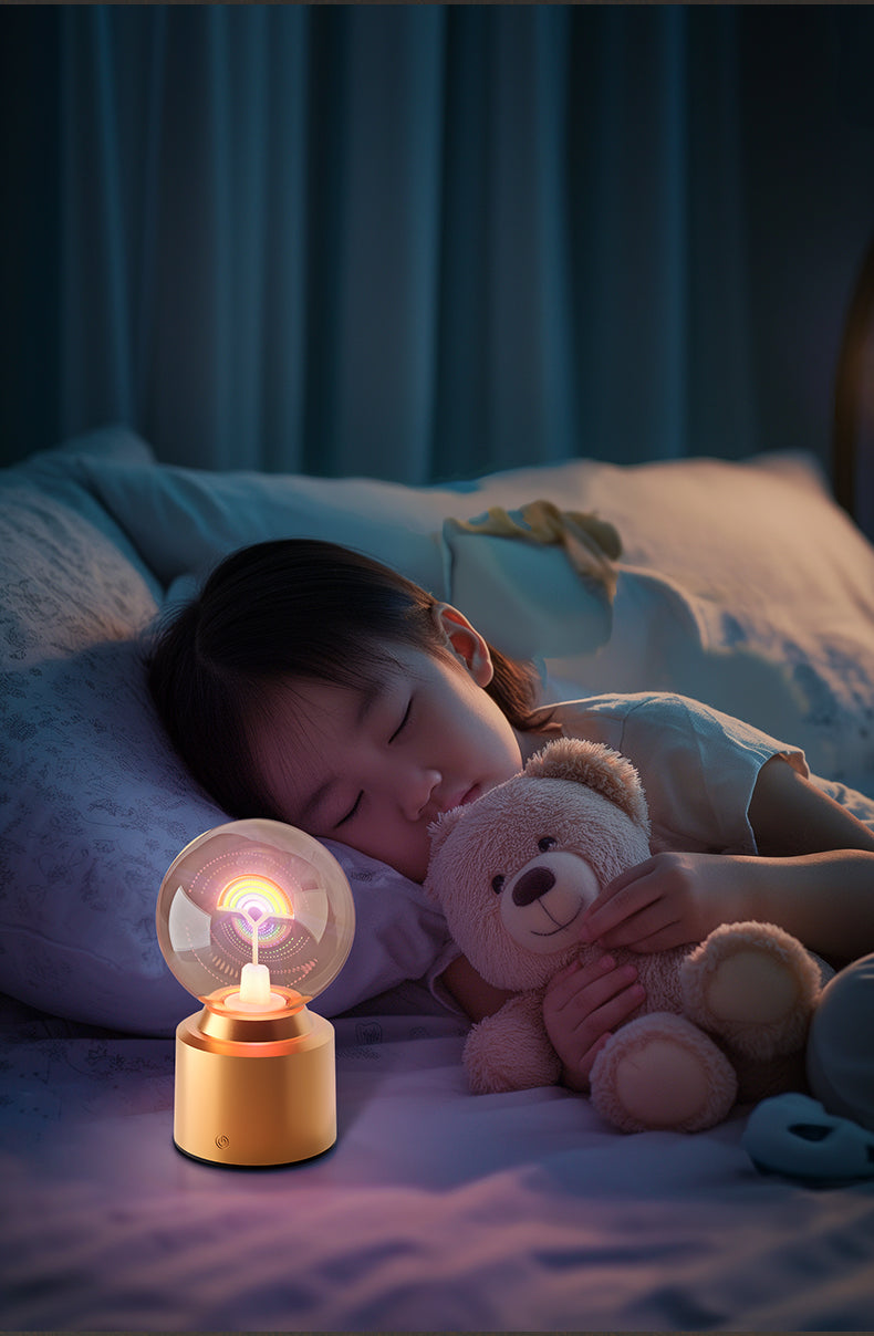 【Best choice for children's gifts】 Creative atmosphere small table lamp